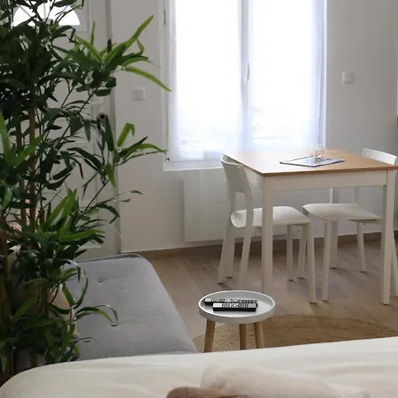 Studio Cosy Grey Modern And Calm 25min Paris Choisy-le-Roi